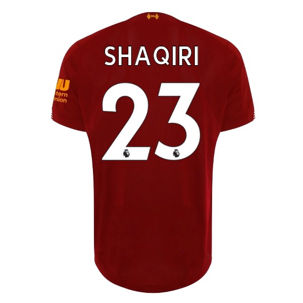 Trikot Liverpool NO.23 Shaqiri Heim 2019-20 Rote Fussballtrikots Günstig